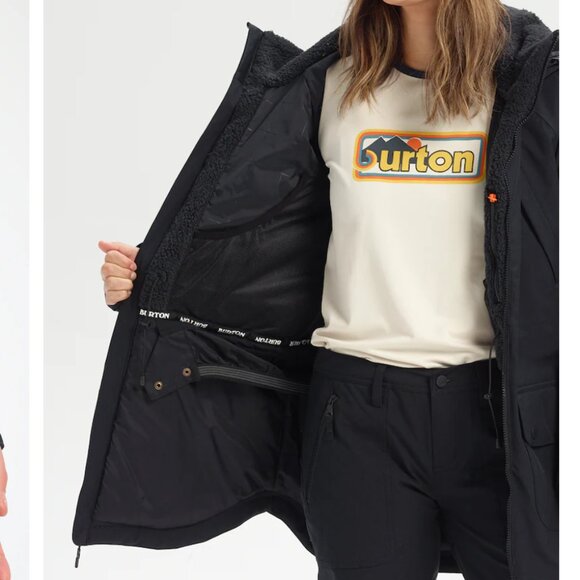 Burton Women's Prowess Jacket - Black, Large - Picture 3 of 9